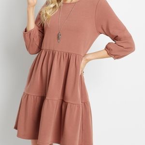 NWOT Maurices babydoll sweatshirt dress
